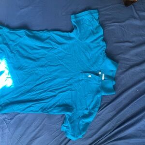 Kids Blue Polo Shirt